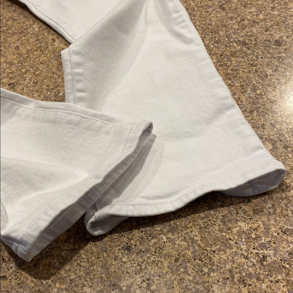Kut From The Kloth Catherine Boyfriend White Jeans Size 16 Style KP494MF2 - Picture 6 of 17